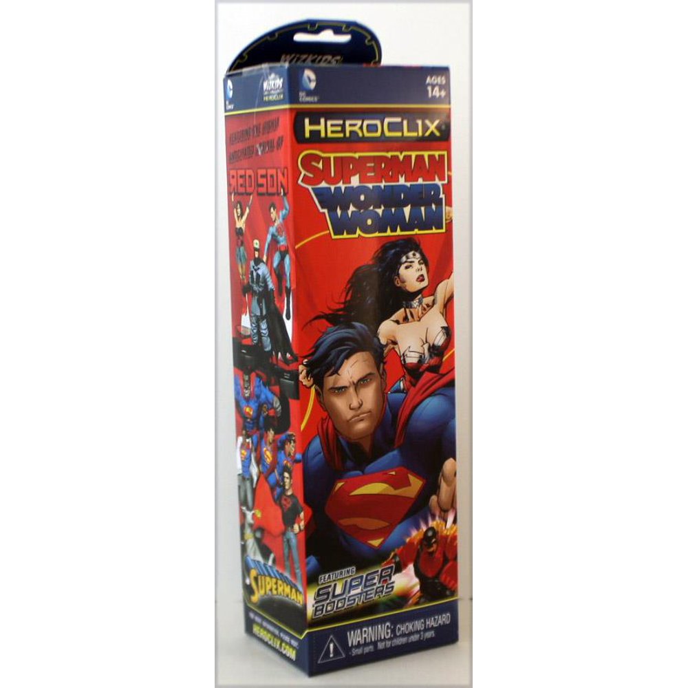 HeroClix: Superman & Wonder Woman - Booster (ONLINE ORDER ONLY)