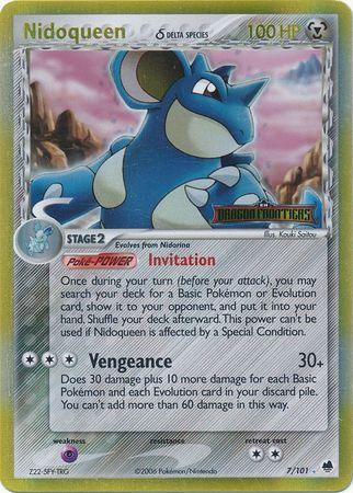 Nidoqueen (7/101) (Delta Species) (Stamped) [EX: Dragon Frontiers] (Online Only)