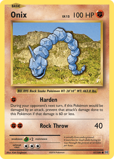 Onix (61/108) [XY: Evolutions] (Online Only)