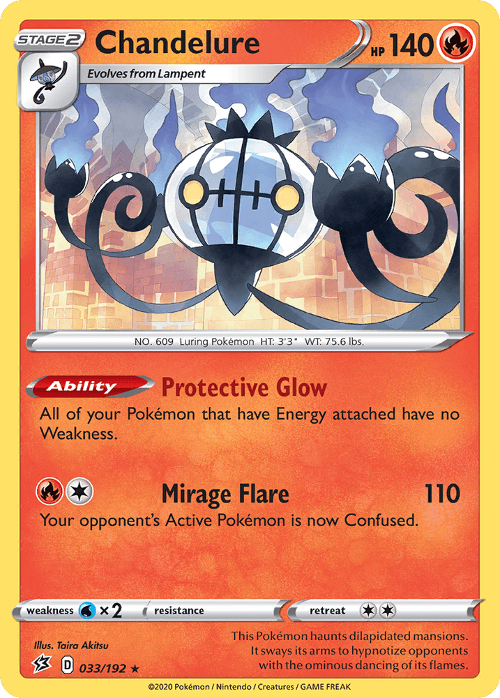 Chandelure (033/192) [Sword & Shield: Rebel Clash] (Online Only)
