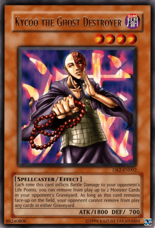 Kycoo the Ghost Destroyer [DB2-EN002] Rare (ONLINE ORDER ONLY)