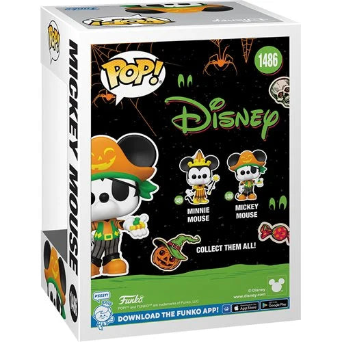 Disney Halloween 2024 Pirate Mickey Mouse Funko Pop! Vinyl Figure #1486 (ONLINE ORDER ONLY)