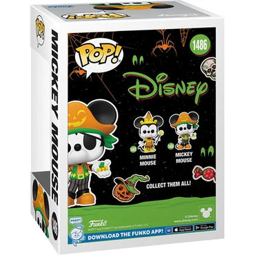 Disney Halloween 2024 Pirate Mickey Mouse Funko Pop! Vinyl Figure #1486 (ONLINE ORDER ONLY)