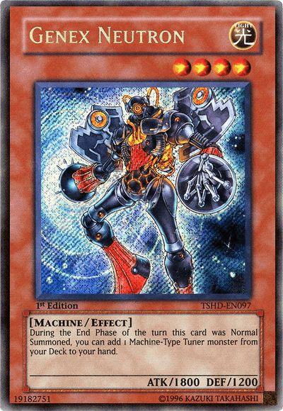 Genex Neutron [TSHD-EN097] Secret Rare (ONLINE ORDER ONLY)