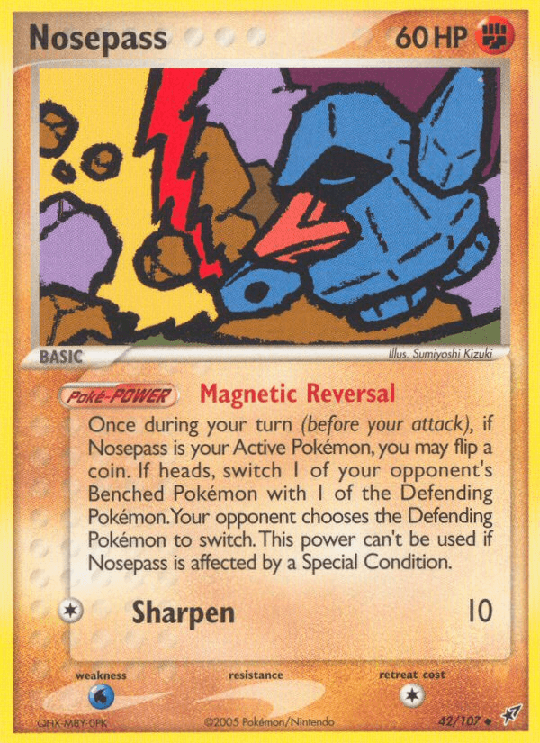 Nosepass (42/107) [EX: Deoxys] (Online Only)
