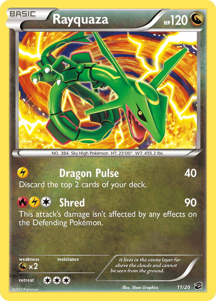 Rayquaza (11/20) [Black & White: Dragon Vault] (Online Only)
