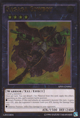Gagaga Cowboy [AP05-EN002] Ultimate Rare (ONLINE ORDER ONLY)