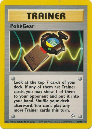 PokeGear (88/111) [Neo Genesis Unlimited] (Online Only)