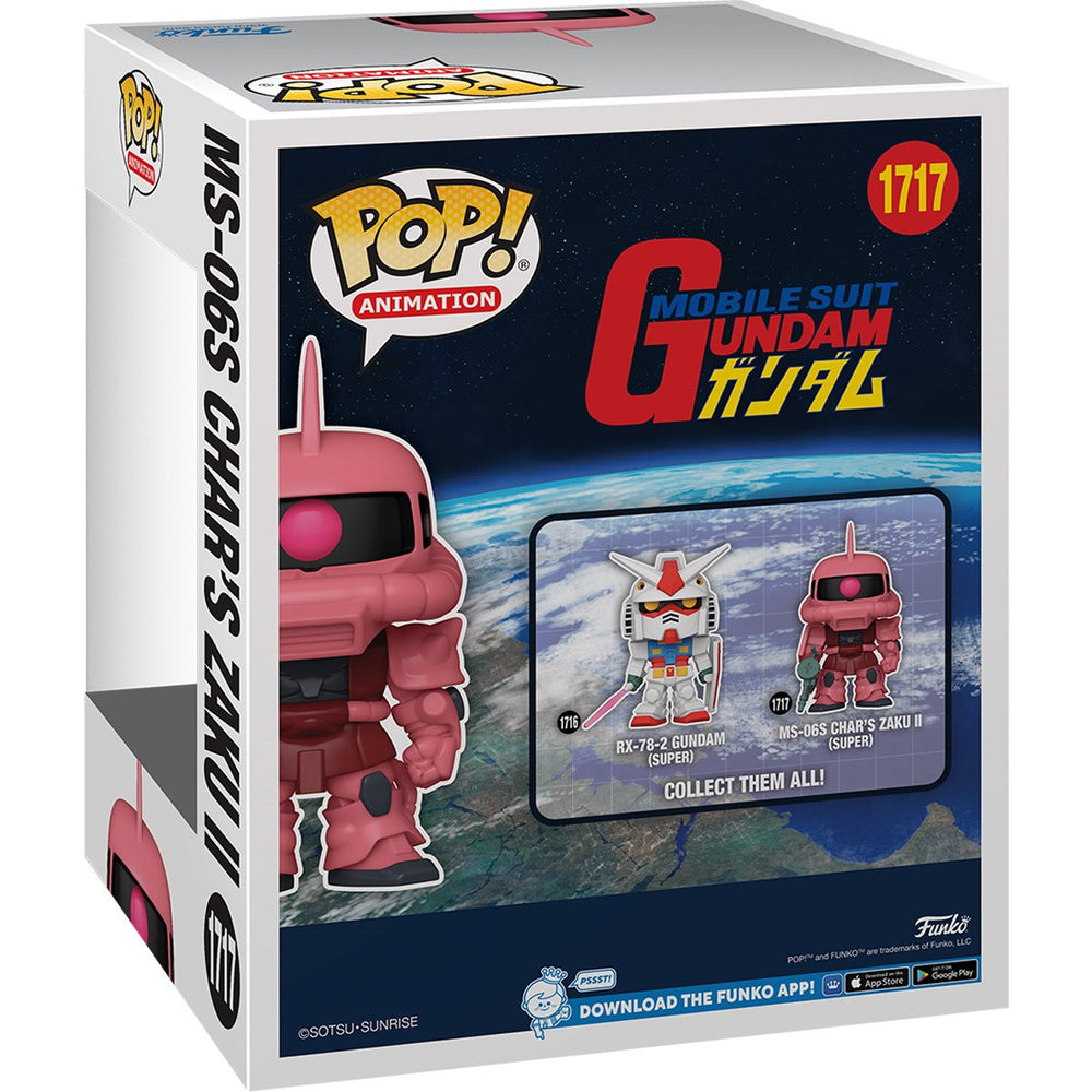 Mobile Suit Gundam MS-06S Char’s Zaku II Super 6 1/4-Inch Funko Pop! Vinyl Figure #1717 (ONLINE ORDER ONLY)