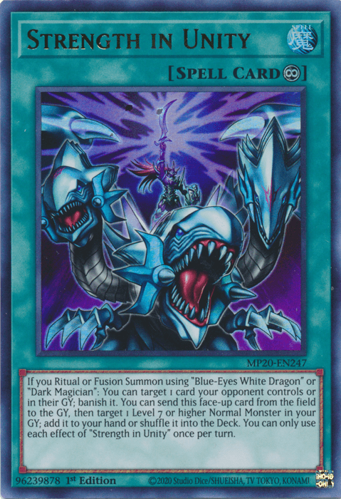 Strength in Unity [MP20-EN247] Ultra Rare (ONLINE ORDER ONLY)