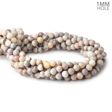 7mm Australian Opal Plain Round Beads 15 inch 57 pieces 1mm Large Hole (ONLINE ORDER ONLY)