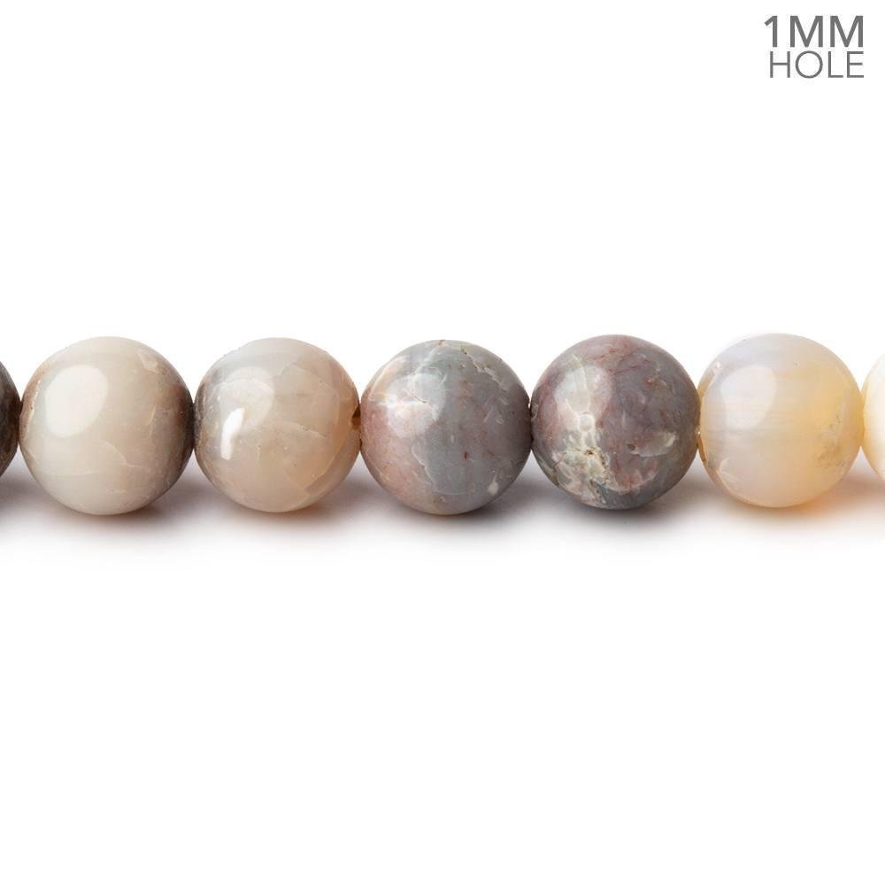 7mm Australian Opal Plain Round Beads 15 inch 57 pieces 1mm Large Hole (ONLINE ORDER ONLY)