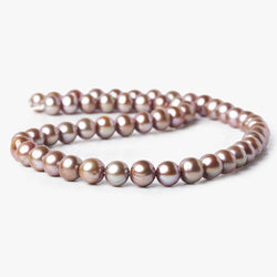 7mm Blush Off Round Freshwater Pearls 15 inch 54 pieces (ONLINE ORDER ONLY)