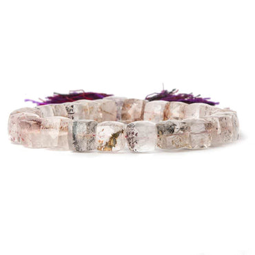 7mm Lepidocrocite Faceted Cube Beads 30 beads 8 inches (ONLINE ORDER ONLY)