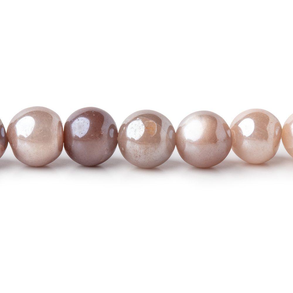 7mm Mystic Multi Color Moonstone Plain Round Beads 13 inch 46 pieces (ONLINE ORDER ONLY)