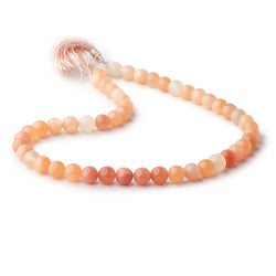 7mm Tri-Color Moonstone Plain Round Beads 16 inch 49 pieces (ONLINE ORDER ONLY)
