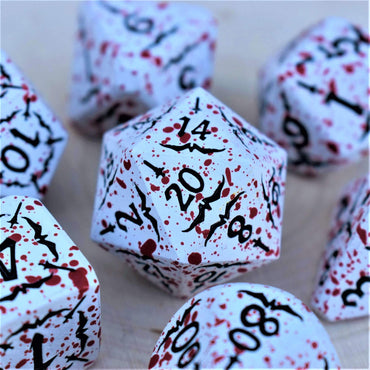 The Sword of Vlad Metal Dice Set (ONLINE ORDER ONLY)