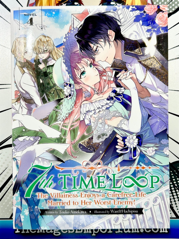 7th Time Loop Vol 4 Light Novel The Villainess Enjoys a Carefree Life Married to Her Worst Enemy (Online Order Only)