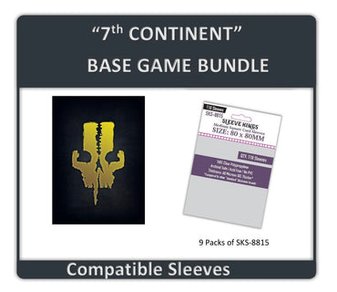 "7th Continent" (Base Game) Compatible Sleeve Bundle (8815 X 9) (ONLINE ORDER ONLY)