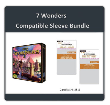 "7 Wonders" Compatible Sleeve Bundle (8811 X 2) (ONLINE ORDER ONLY)