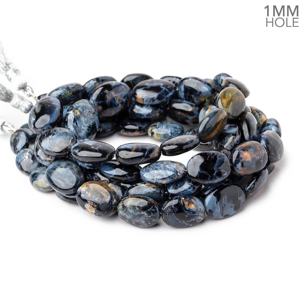 10x14-14x19mm Pietersite Plain Oval Beads 16 inch 23 pieces AAA (ONLINE ORDER ONLY)