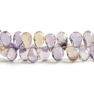 7x4-9x5mm Ametrine Tear Drop Beads 8 Inch 92 pieces (ONLINE ORDER ONLY)