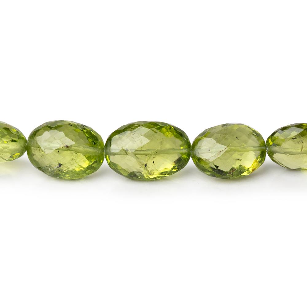 7x5-10x7mm Afghani Peridot Faceted Oval Beads 18 inch 57 pieces AAA (ONLINE ORDER ONLY)