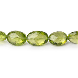 7x5-10x7mm Afghani Peridot Faceted Oval Beads 18 inch 57 pieces AAA (ONLINE ORDER ONLY)