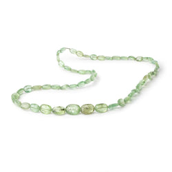 7x5-11x8mm Green Kyanite Faceted Oval Beads 16 inch 47 pieces (ONLINE ORDER ONLY)