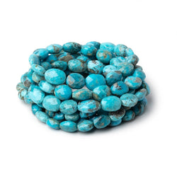 7x5-11x9mm Sleeping Beauty Turquoise Faceted Nuggets 18 inch 48 Beads (ONLINE ORDER ONLY)