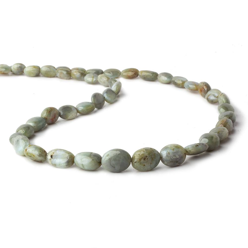 7x5-12x8mm Cat's Eye Chrysoberyl plain nugget beads 18 inch 47 pieces (ONLINE ORDER ONLY)