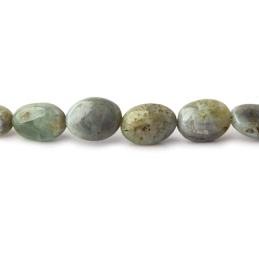 7x5-12x8mm Cat's Eye Chrysoberyl plain nugget beads 18 inch 47 pieces (ONLINE ORDER ONLY)