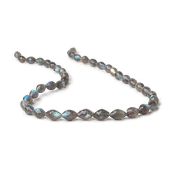 7x5-12x8mm Labradorite Faceted Marquise Beads 16 inch 42 pieces (ONLINE ORDER ONLY)