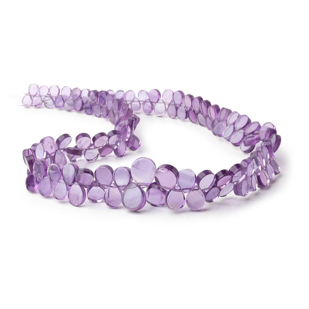 7x5-13x11mm Amethyst Plain Pear Beads 17.5 inch 128 pieces (ONLINE ORDER ONLY)