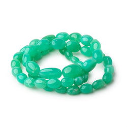 7x5-15.5x13mm Prase Opal Plain Nugget Beads 20 inch 50 pieces AAA (ONLINE ORDER ONLY)