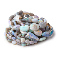 7x5-15x11mm Australian Opal Plain Nugget Beads 18 inch 48 pieces (ONLINE ORDER ONLY)