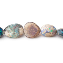 7x5-17x12mm Australian Opal & Matrix Plain Nuggets 18 inch 44 Beads (ONLINE ORDER ONLY)