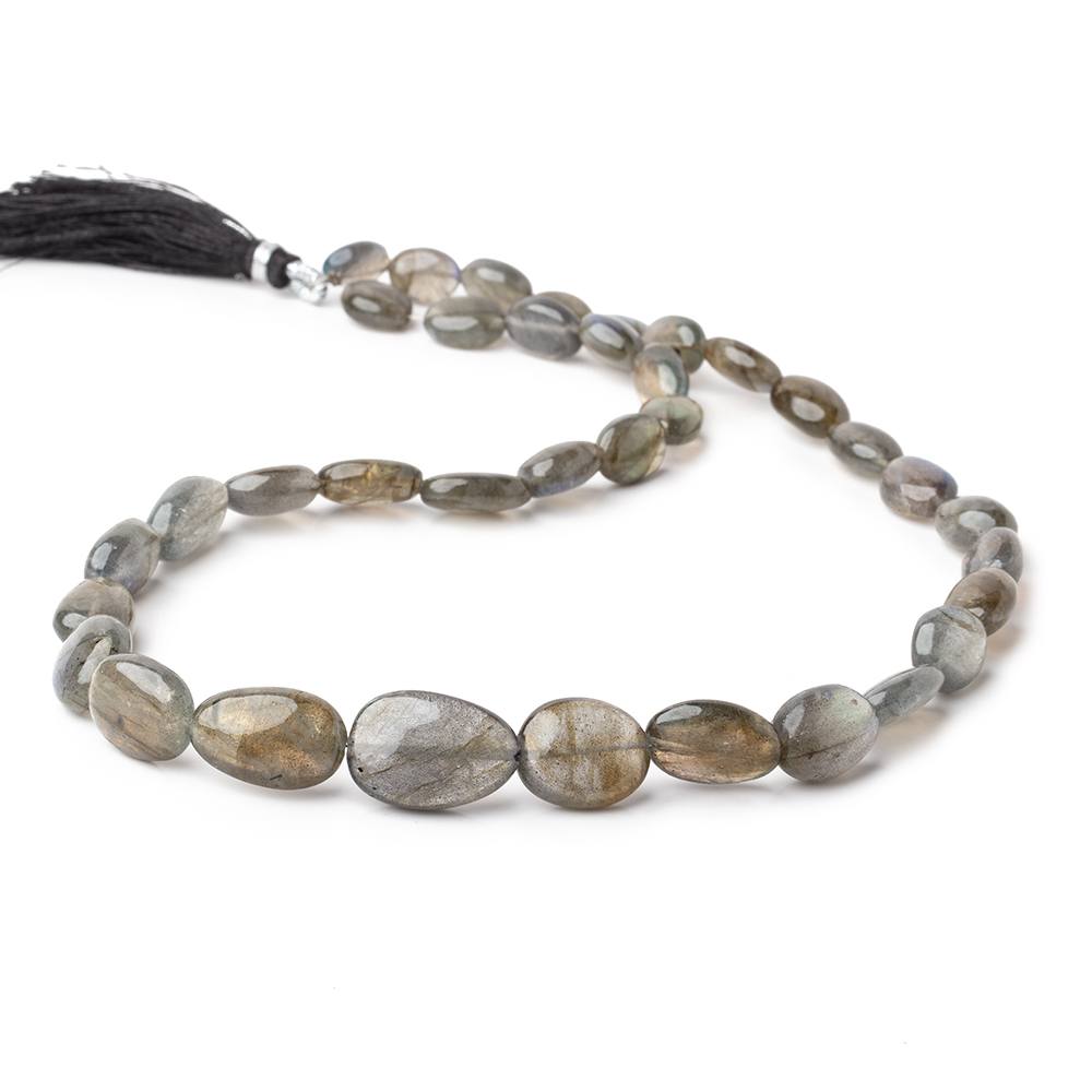 7x5-18x12mm Labradorite Plain Nugget Beads 18 inch 36 pieces (ONLINE ORDER ONLY)