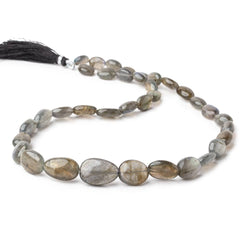 7x5-18x12mm Labradorite Plain Nugget Beads 18 inch 36 pieces (ONLINE ORDER ONLY)