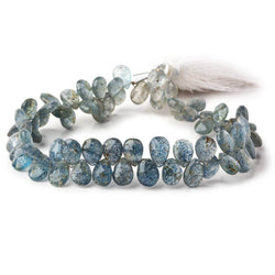 6x8mm Apatite in Quartz Faceted Pear Beads 8 inch 69 pieces (ONLINE ORDER ONLY)