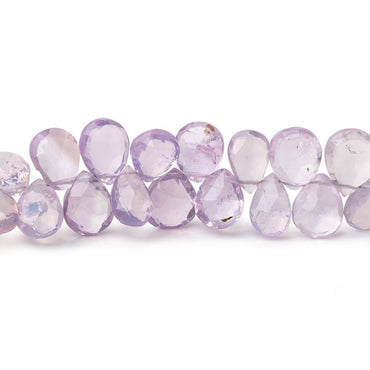 7x5-8x6mm Lilac Scapolite Faceted Pear Beads 9 inch 80 pieces (ONLINE ORDER ONLY)