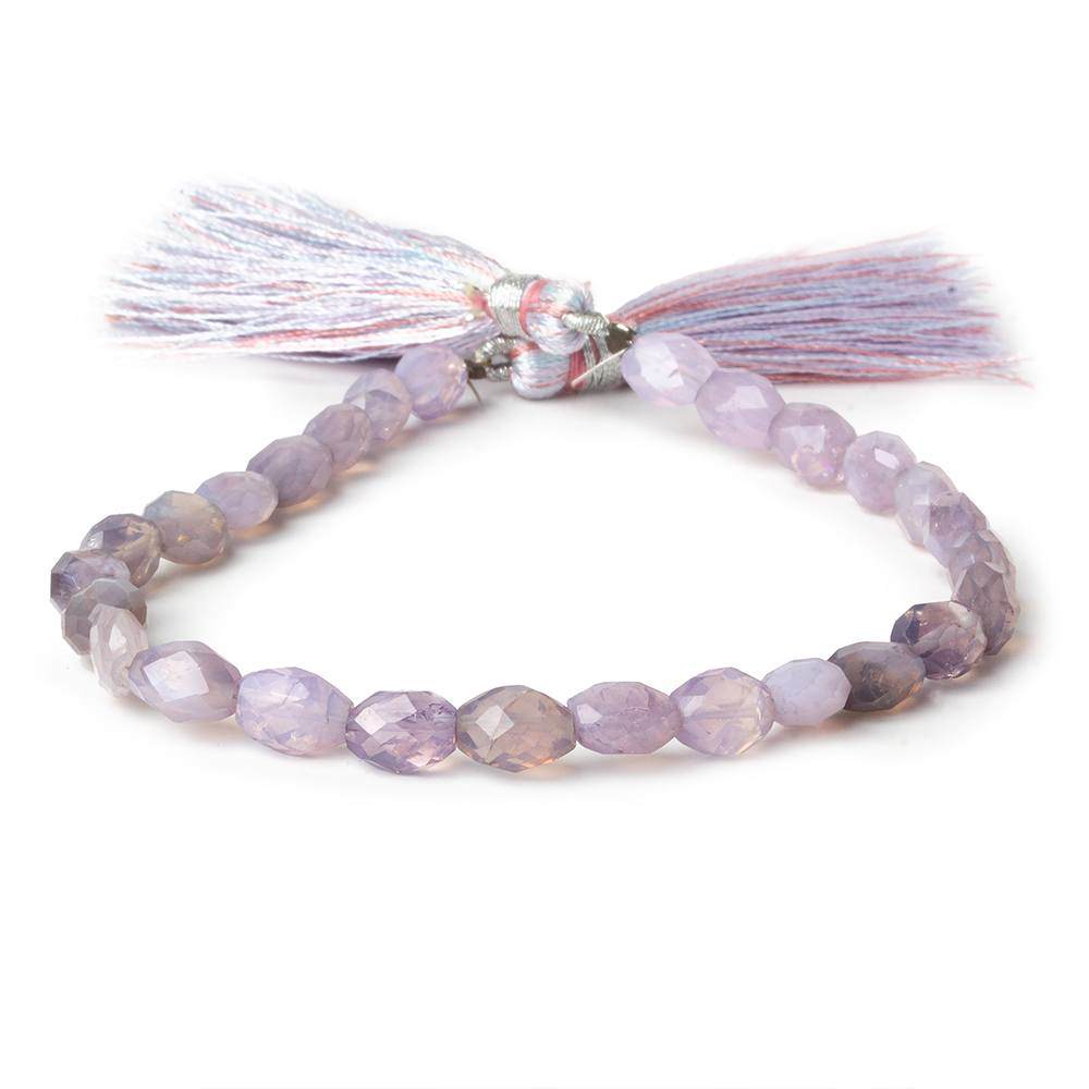 8x11mm Lilac Chalcedony Faceted Nuggets 8 inch 18 beads A (ONLINE ORDER ONLY)