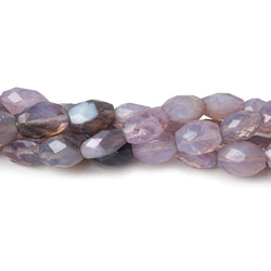 8x11mm Lilac Chalcedony Faceted Nuggets 8 inch 18 beads A (ONLINE ORDER ONLY)