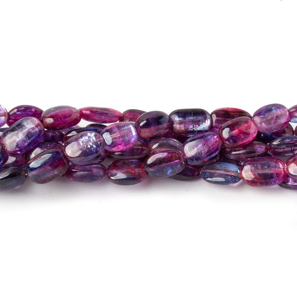 7x5-9x7mm Mystic Kyanite Plain Oval Beads 15 inch 48 pieces (ONLINE ORDER ONLY)