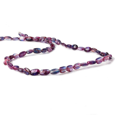 7x5-9x7mm Mystic Kyanite Plain Oval Beads 15 inch 48 pieces (ONLINE ORDER ONLY)