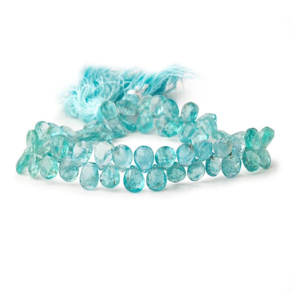 7x5mm Apatite Faceted Pear Beads 8 inch 58 pieces (ONLINE ORDER ONLY)