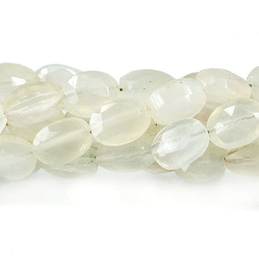7x5mm Ceylon Moonstone Faceted Oval Beads 8 inch 30 pieces (ONLINE ORDER ONLY)
