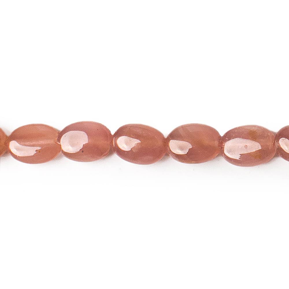 7x5mm Rhodochrosite plain ovals 15.5 inch 58 beads AA (ONLINE ORDER ONLY)