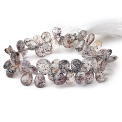 7x6-11x10mm Lepidocrocite Faceted Pear Beads 7.5 inch 54 pieces (ONLINE ORDER ONLY)