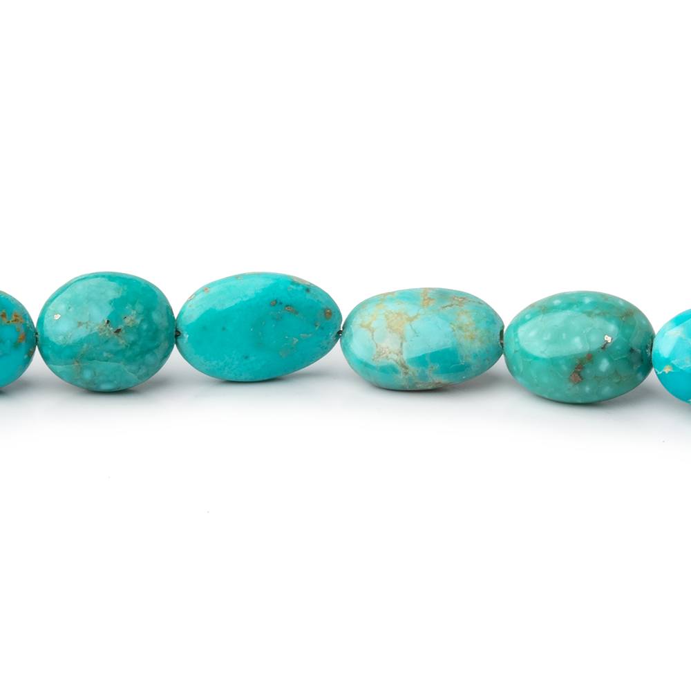 Sleeping Beauty Turquoise Plain Nugget Beads 18 inch 48 pieces (ONLINE ORDER ONLY)